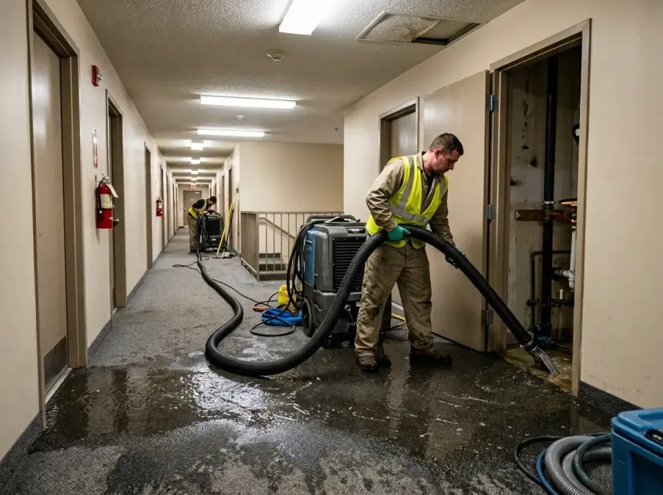 multi-unit-apartment-hallway-f-005 — frequently asked questions, Emergency Burst Pipe Water Extraction & Removal in Yankton,…